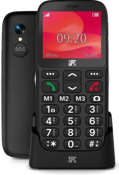 SPC 2338N Móvil Polaris Pure 4G SPC CARE Negro