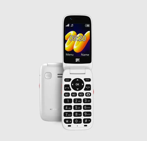SPC 2346B Wild Star 4G Movil 2.8" Circles FM Blanc