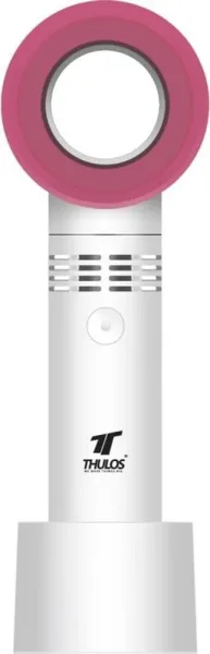 Ventilador portatil thulos th - mfn - 03 blanco - rosa