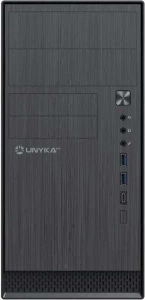 Caja ordenador unykach aero c12 matx negra