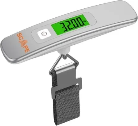 Báscula para Maletas Scape Travel EC002/ Plata