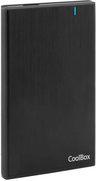 Carcasa disco duro HDD 2.5 pulgadas coolbox a - 2540 negro USB 3.0