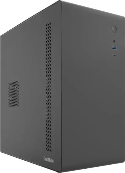 Caja Microatx M640C Fa/500Gr Negro Coolbox