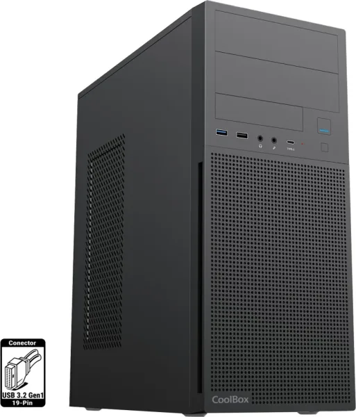 Caja Torre Atx A780 Fa/650W 85+ Negro Coolbox