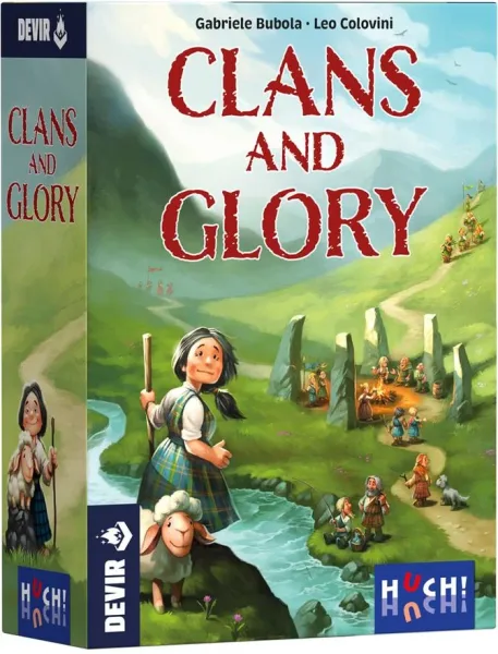 Juego de cartas clans and glory