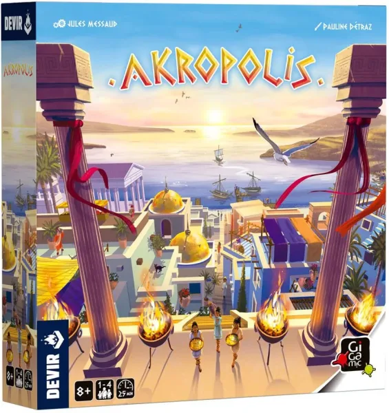 Juego de mesa akropolis