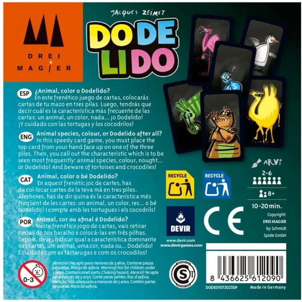 Juego de mesa dodelido