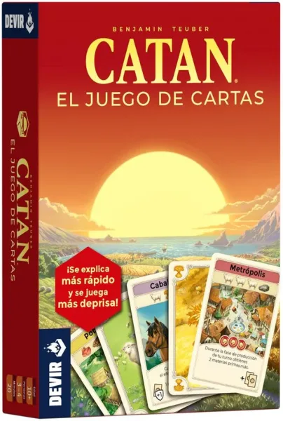 Catán juego de cartas