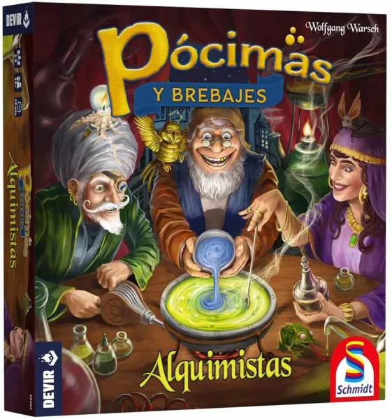 Expansión juego de mesa pócimas y brebajes: alquimistas