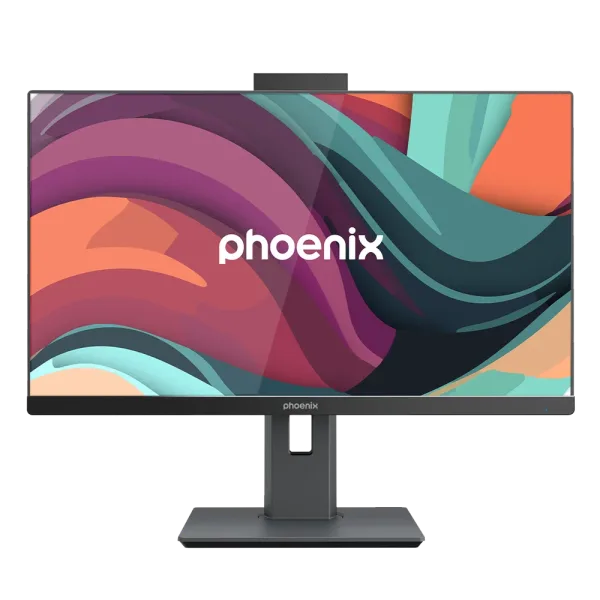 Barebone all in one phoenix campro 27 pulgadas placa asus h610t2 DDR5 con adaptador 120w