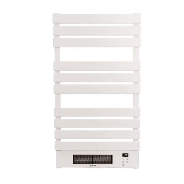 Yoevu -  radiador toallero eléctrico con calefactor 500 - 1500w blanco
