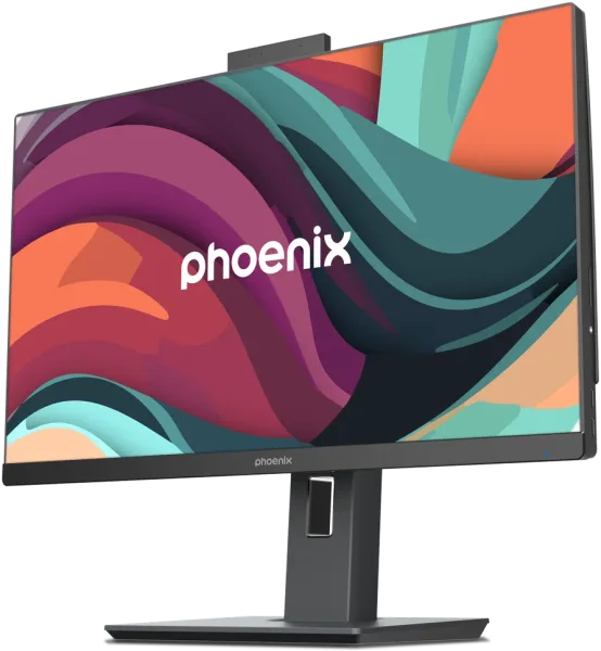 Ordenador pc all in one aio phoenix unity 27 pulgadas FHD ajustable altura y rotativo - web cam -  intel i5 14400 - 16 gb DDR5 - 1 tb SSD win11pro
