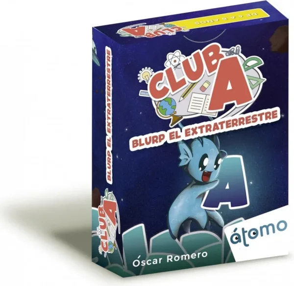 Juego de mesa átomo games club a: blurp el extraterrestre pegi 6