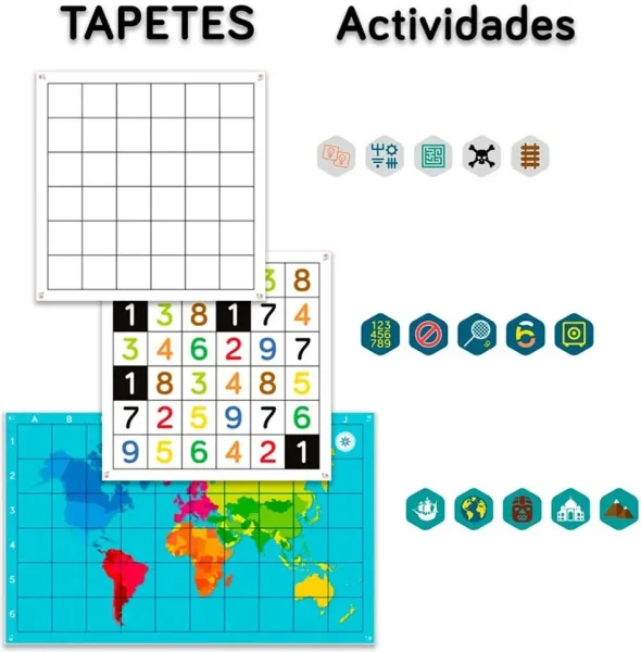 Pack primaria tilk bee - bot tapete + actividades