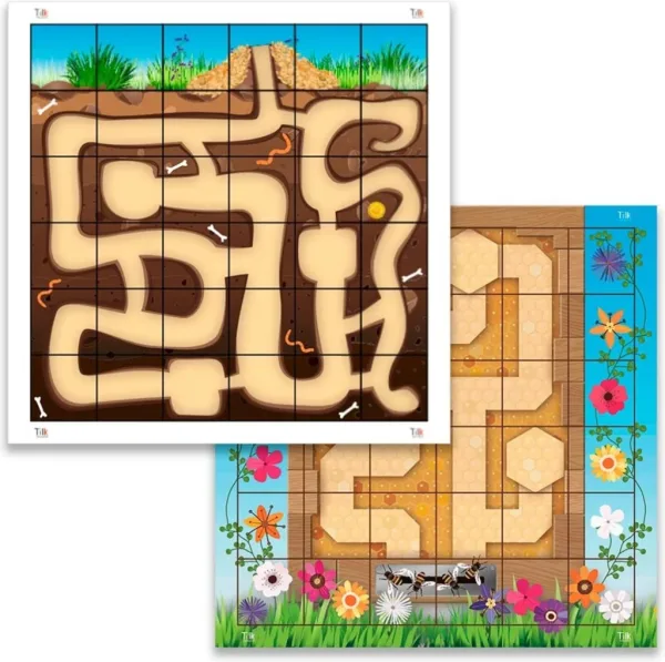 Pack abeja y hormigas tilk bee - bot - blue - bot tapete + actividades