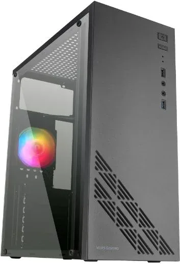 Caja Semitorre Atx Mc100 Negro Mars Gaming