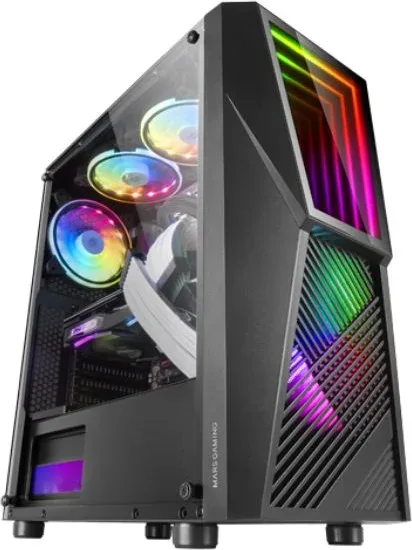 Caja Semitorre Atx Mc777 Negro Mars Gaming