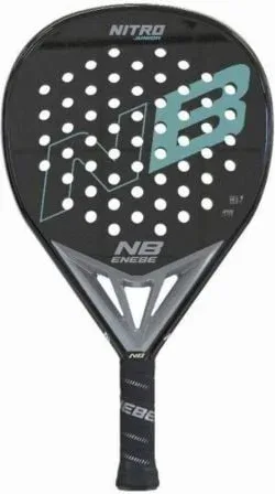 Pala de Pádel Enebe Nitro Green Junior 2024/ Verde y Negro