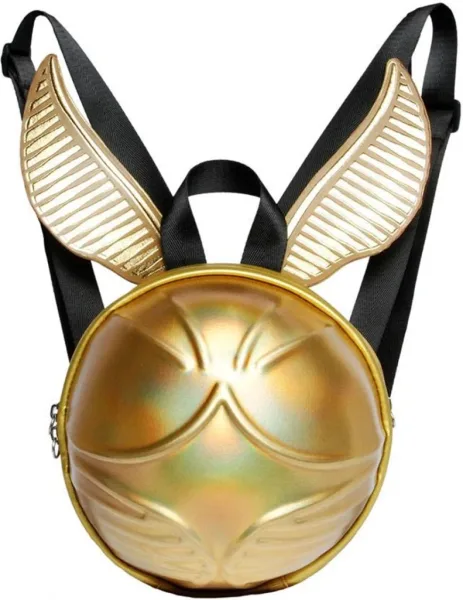 Mochila sphere karactermania harry potter snitch dorada