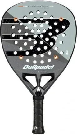 Pala de Pádel Bullpadel Hack 04 Comfort 2026 (Paquito Navarro)/ Gris