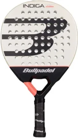 Pala de Pádel Bullpadel Indiga Woman 2026/ Blanca y Negra