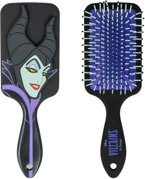 Cepillo de pelo rectangular disney villanas