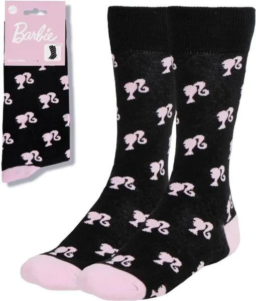 Calcetines negro barbie tu 36 - 43