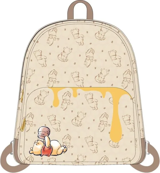 Mochila casual moda polipiel disney winnie the pooh