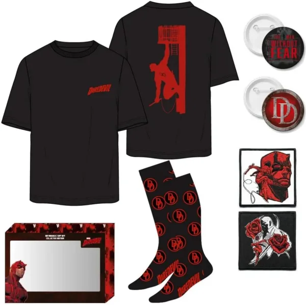 Camiseta corta single jersey set daredevil xl