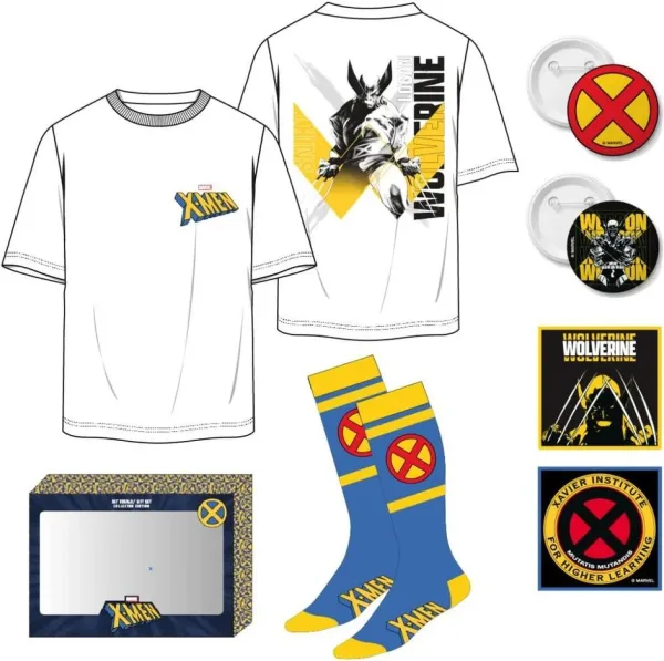 Camiseta corta single jersey set x - men xl