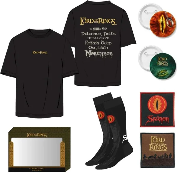 Camiseta corta single jersey set the lord of the rings l