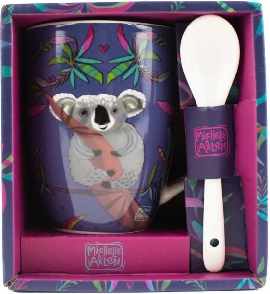 Taza con cuchara enesco koala