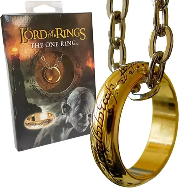 Replica en blister the noble collection el señor de los anillos anillo unico