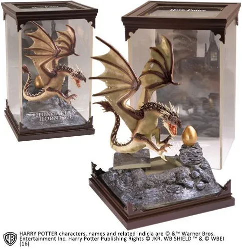 Figura the noble collection harry potter criaturas magicas húngaro cola cuerno