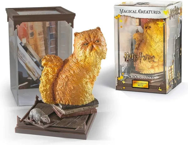 Figura the noble collection harry potter criaturas magicas nº 11 crookshanks