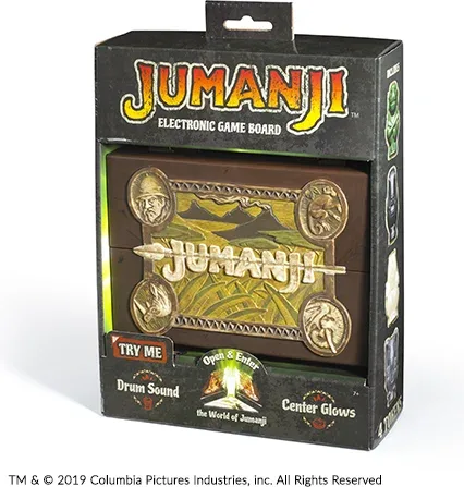 Tablero electrónico the noble collection jumanji (versión miniatura)