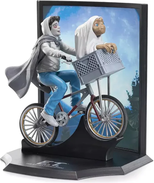 Figura the noble collection toyllectible treasures et el extraterrestre et y elliot