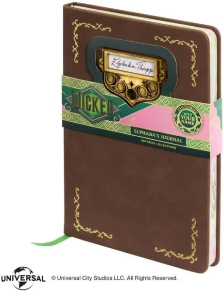 Libreta the noble collection wicked el diario de elphaba