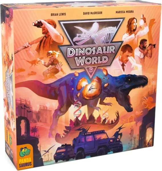 Juego de mesa dinosaur world edad recomendada 14 años (ingles)
