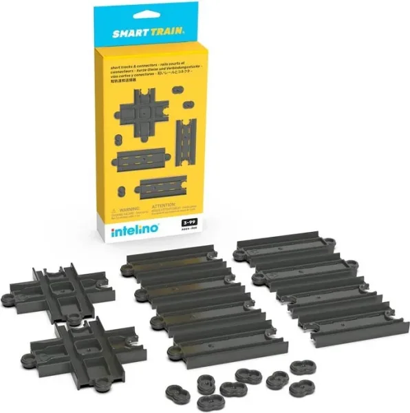 Complemento tren intelino kit cruces pistas cortas y conectores de hueso de perro