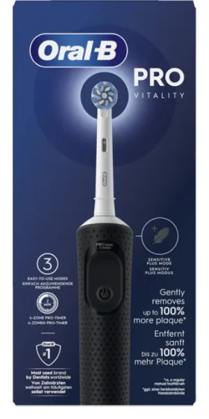 Cepillo Dental Braun Oral-B Vitality Pro Negro