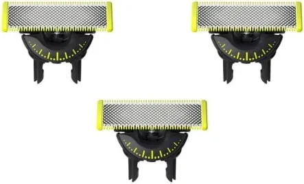 Cabezal de Reemplazo para Afeitadora Eléctrica Philips OneBlade/ Pack 3