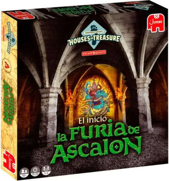 Juego de mesa escape quest el inicio -  la furia de ascalon pegi 16
