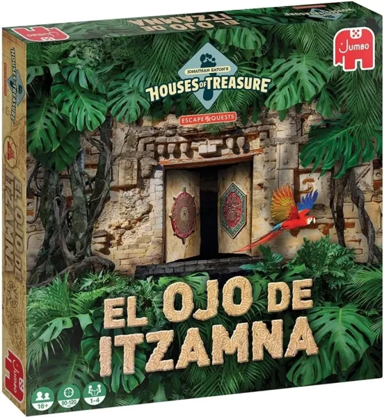 Juego de mesa escape quest el ojo de itzama pegi 16