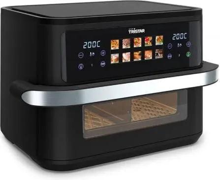 Freidora por Aire Airfryer / Sin Aceite Tristar FR-9078 Dualzone Flex/ 2800W/ Capacidad 10L