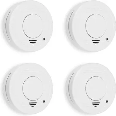 Detector de Humo Smartwares 10.100.41/ 4 Unidades