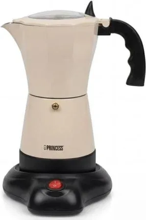 Cafetera Italiana Eléctrica Princess 249431/ 480W/ 6 Tazas