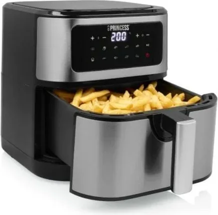 Freidora por Aire Airfryer / Sin Aceite Princess Digital 183043/ 1800W/ Capacidad 7L