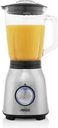 Batidora de vaso Princess 212091/ 1000W/ 4 Velocidades/ Capacidad 1.5L