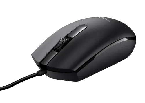 Trust Basi ratón Oficina Ambidextro USB tipo A Óptico 1200 DPI